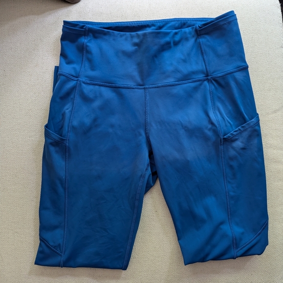 Lululemon Fast and Free Leggings 7/8 length (size 8) *SEE DESCRIPTION* - Picture 2 of 7